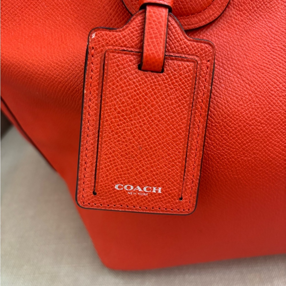 Orange Coach Tote Bag (Vintage / Early 2000’s) - Picture 2 of 11